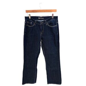 Levis Womens 529 Curvy Bootcut Jeans Size 8 Dark Wash Denim